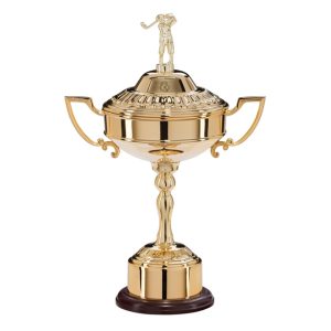 STERLING gold plated cup