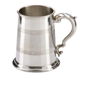 Celtic Band Pewter Tankard