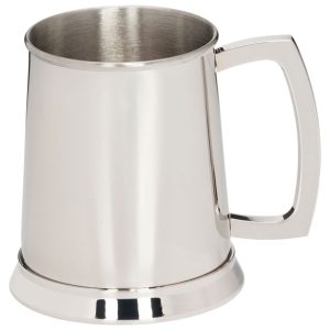 Polished Steel Tankard