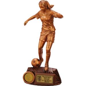 Female Football Trophies